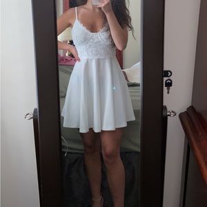 White dress